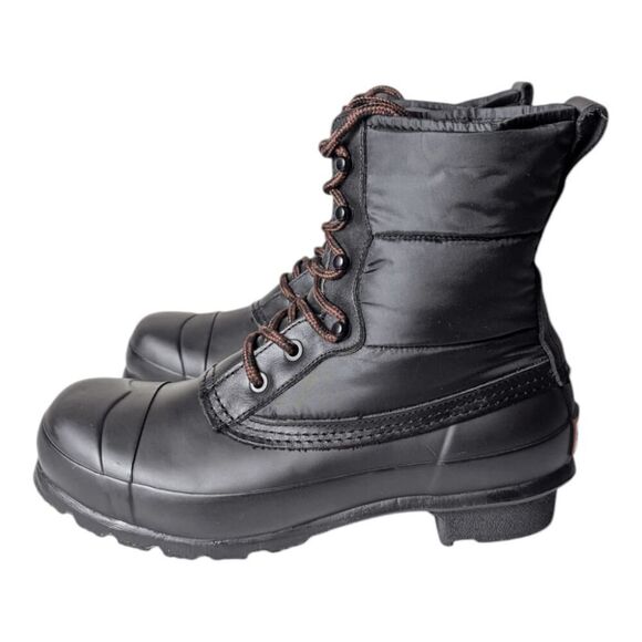NWOB HUNTER Original Short Quilted Lace-Up Boot Size 8 - Picture 3 of 7